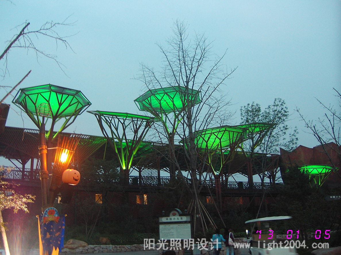 北京欢乐谷工程实景 